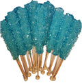 Blue Raspberry Rock Candy Sticks