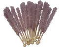 Grape Rock Candy Sticks