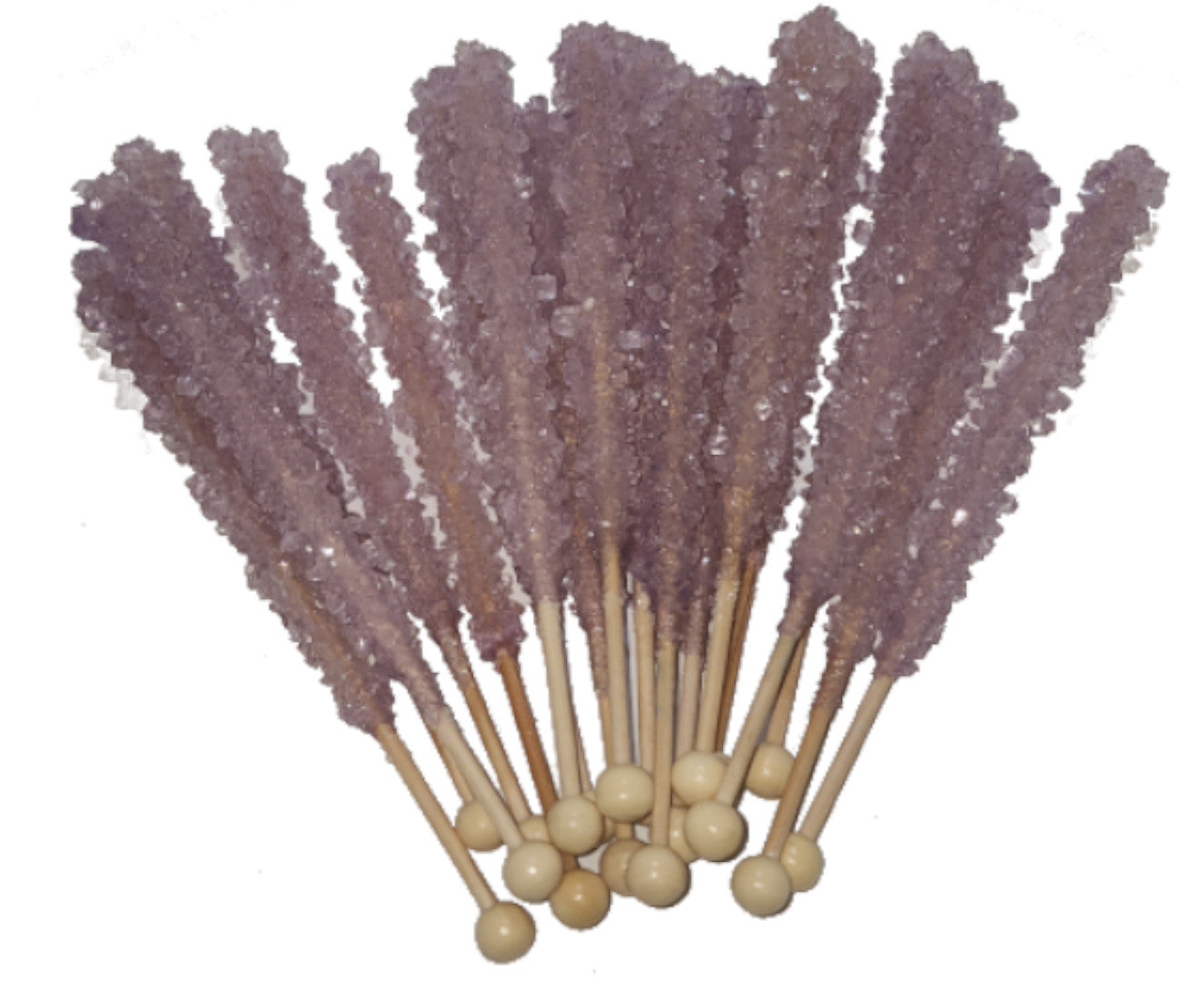 Grape Rock Candy Sticks