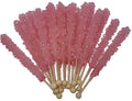Watermelon Rock Candy Sticks