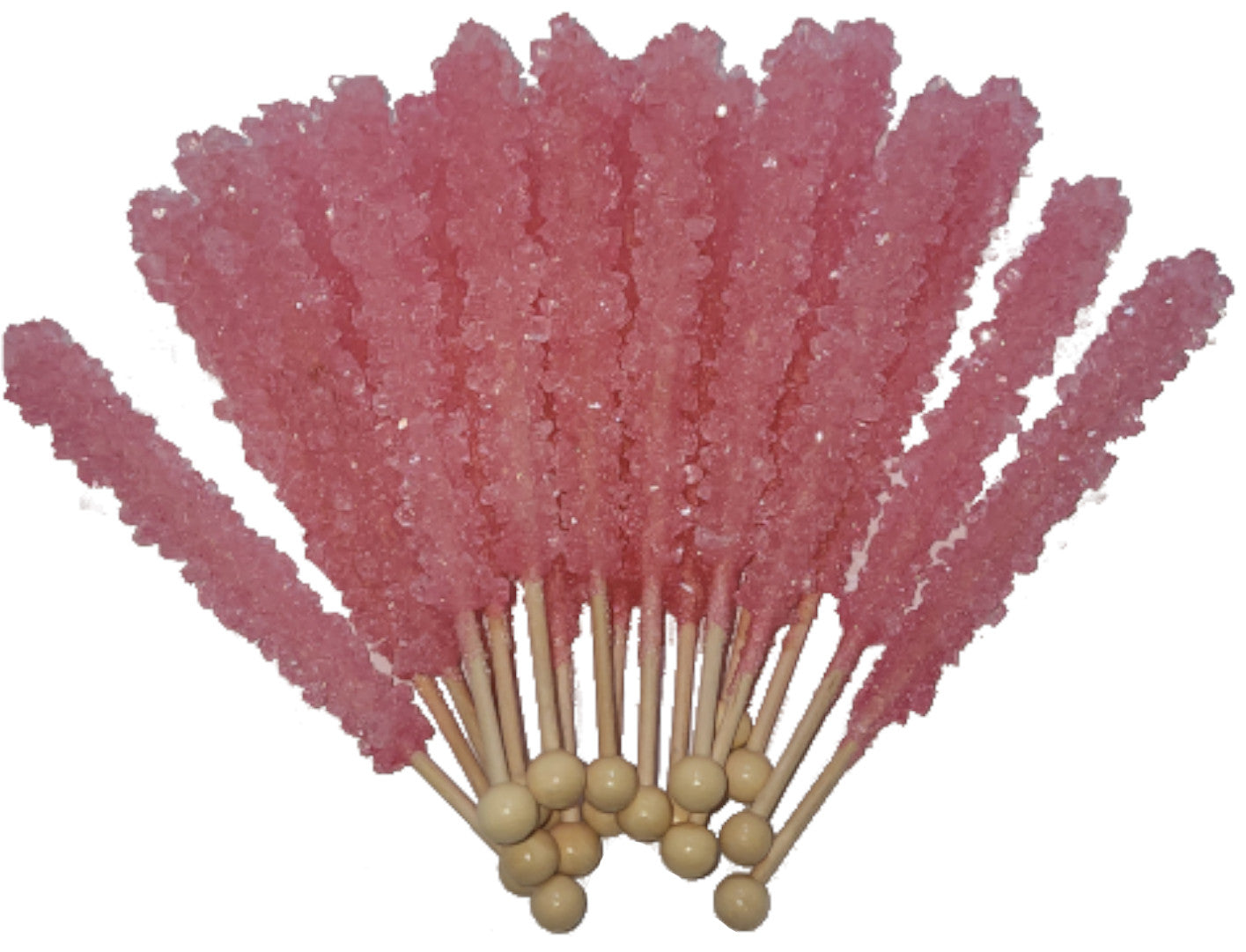 Watermelon Rock Candy Sticks